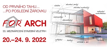 Budeme na veletrhu FOR ARCH 2022
